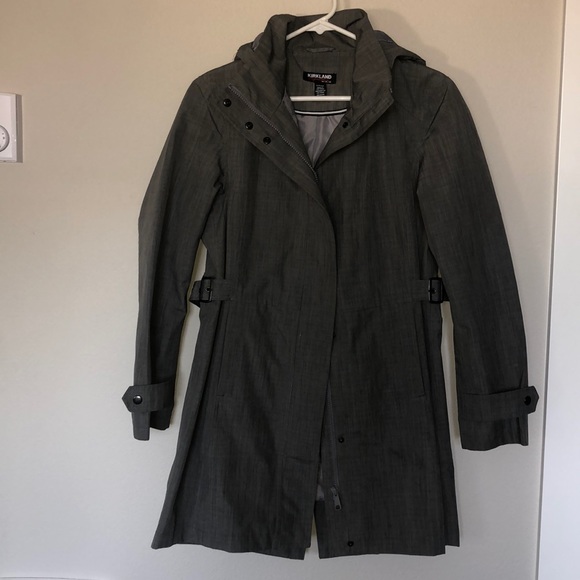 Kirklands Jackets & Blazers - ‼️Last chance! Deleting 4/3‼️ Gray rain jacket